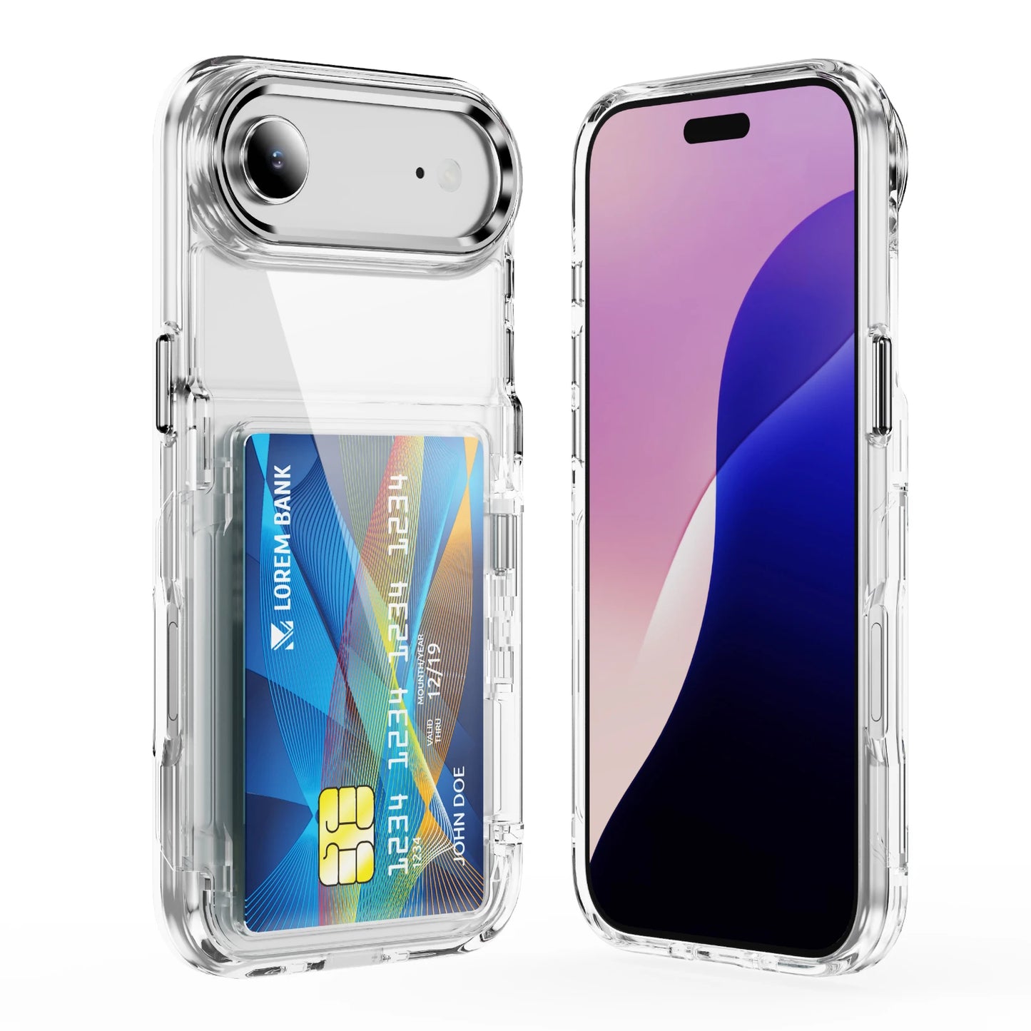 Protective Case for iPhone with Card Holder